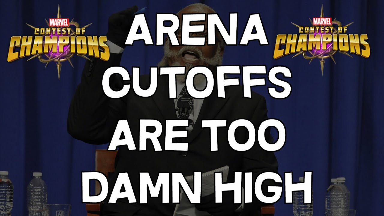 Arena Cutoffs Are Too Damn High! - Crossbones Cutoff Exceeds 5.5 Mil - Marvel Contest Of Champions