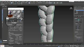 Braid Uvw mapping in Autodesk 3Ds Max