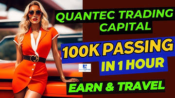 Quantec Trading Capital 100k Passed in 1 Hour || HFT Bot Prop Firm Passing