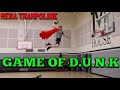 MEGA TRAMPOLINE Game Of D.U.N.K!