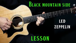 how to play &quot;Black Mountain Side&quot; on guitar by Led Zeppelin | guitar lesson tutorial