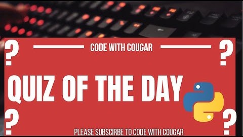 Coding | Programming Quiz 3:  for else in Python | else clause in for loops