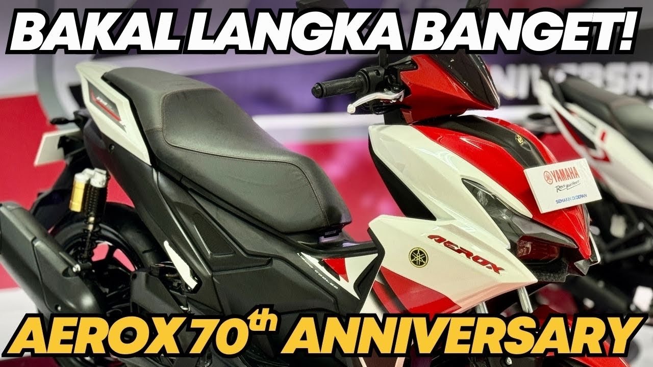 BIKIN NGILER! AEROX TURBO SPECIAL LIVERY 70th ANNIVERSARY ‼️🔥