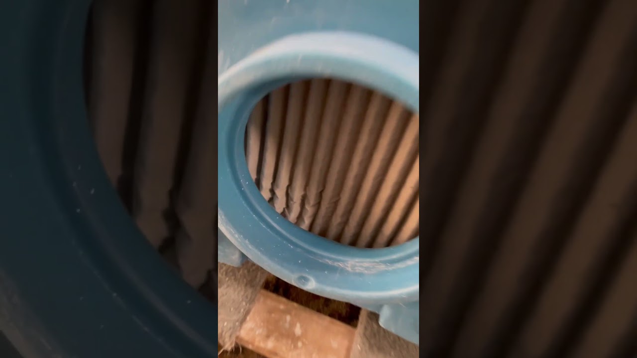 Hepa Air Scrubber In Action!!! 