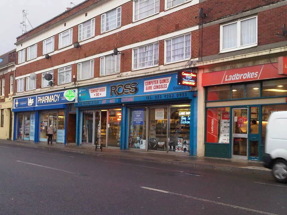 Retro & Modern day gaming stores in and around Portsmouth