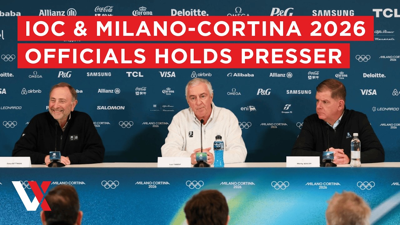 LIVE | IOC & Milano-Cortina 2026 Officials Present Progress Update In Milan Presser | VERTEX