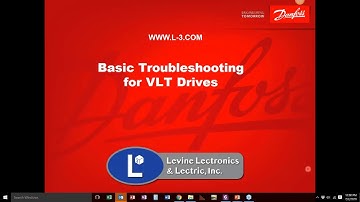 Danfoss Drives - Basic Troubleshooting of VLT Series Drives