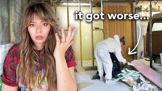 bathroom makeover *part 2 * it's all going wrong | thrifting tile and vanities by TheSorryGirls 220,828 views 5 months ago 22 minutes