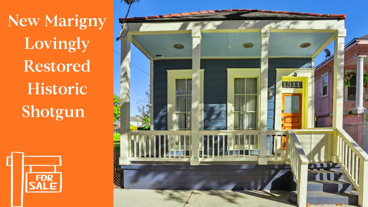 A Lovingly Restored Historic Shotgun Cottage Near the French Quarter | 1311 Elysian Fields Ave