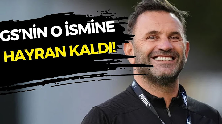 Ange Postecoglou, Galatasaray'ın Yıldızına Hayran Kaldı! Tottenham Harekete Geçti
