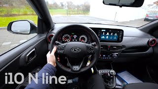 New Hyundai i10 N-Line 2021 Test Drive Review POV