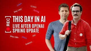 LIVE: OpenAI Spring Update Event Reaction GPT4o