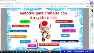 Como usar List y ArrayList en JAVA   metodo add size clear get PARTE 2/4