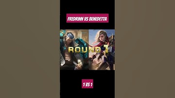 Fredrinn vs Benedetta 1vs1 | #fredrinn #benedetta #shorts #mlbb #ml #mobilelegends #shortsviral