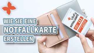 Wie Sie Eine Notfallkarte Erstellen - Ein Leitfaden