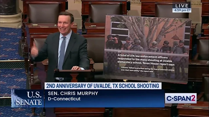 Sen. Murphy Delivers Floor Remarks on Lessons Learned From the Shooting at Robb Elementary School