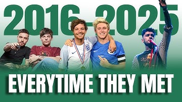 Everytime ONE DIRECTION met after HIATUS | 2025 UPDATED
