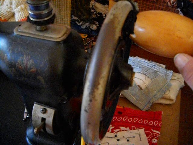 Handmade Handcrank for 1901 White Family Rotary - YouTube