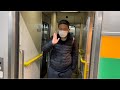 松井大空返却回送(グリーン車のドアが閉まるのを妨害するシーン有り)