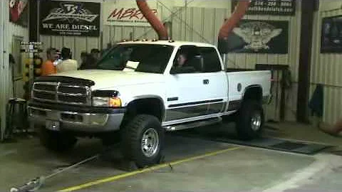 2002 Dodge Cummins Dyno Run