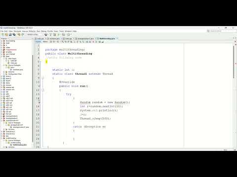 java program that demonstrate Multithreding #3/9 #advancedjava