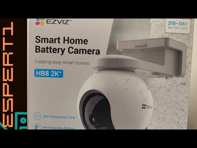 Camera Surveillance WiFi Extérieure EZVIZ CB8 2K + OFFERT Recevez 1 Panneau  Solaire d'alimentation si vous achetez 1 EZVIZ CB8 –