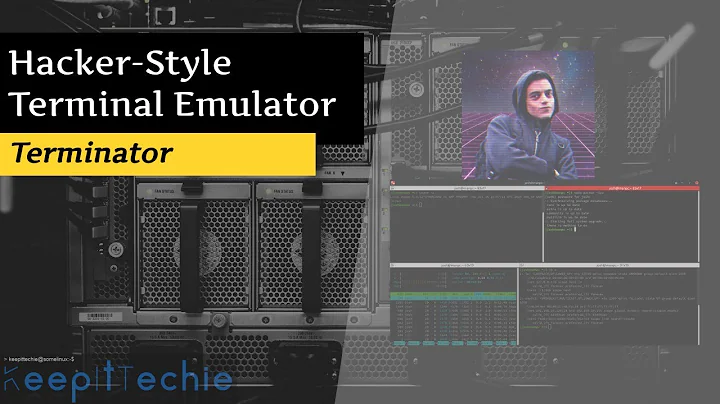 Terminator | Linux için Hacker Tarzı Terminal Emülatörü