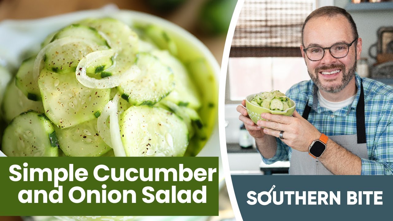 Simple Cucumber and Onion Salad