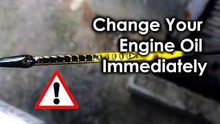 Signs you need to change your vehicle engine oil immediately.