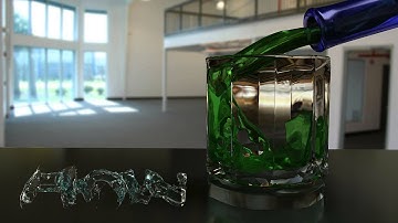 Real Flow Text animation