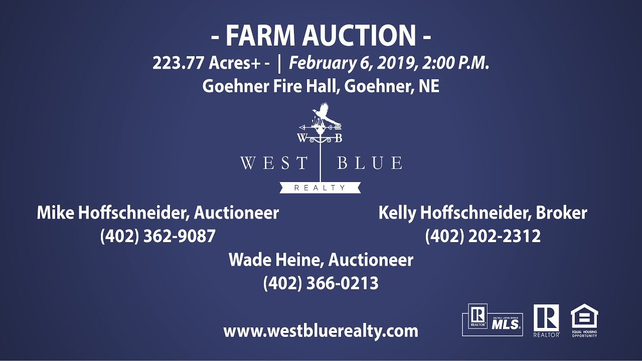 West Blue Realty Goehner Farm YouTube