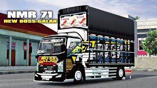 SHARE MOD NMR 71 NEW BOSS GALAK || MOD BUSSID TERBARU