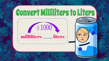 How to Convert Milliliters to Liters | 5.MD.A.1 💛💙