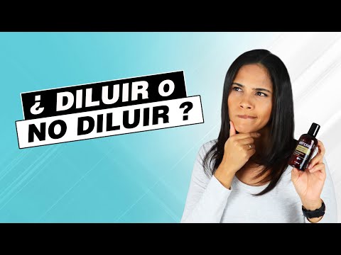 Video: Cómo Diluir La Esencia