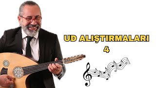 Ud Aliştirmalari 4- Sirali Dörtlü Merdi̇ven - Ud Dersi̇ 220