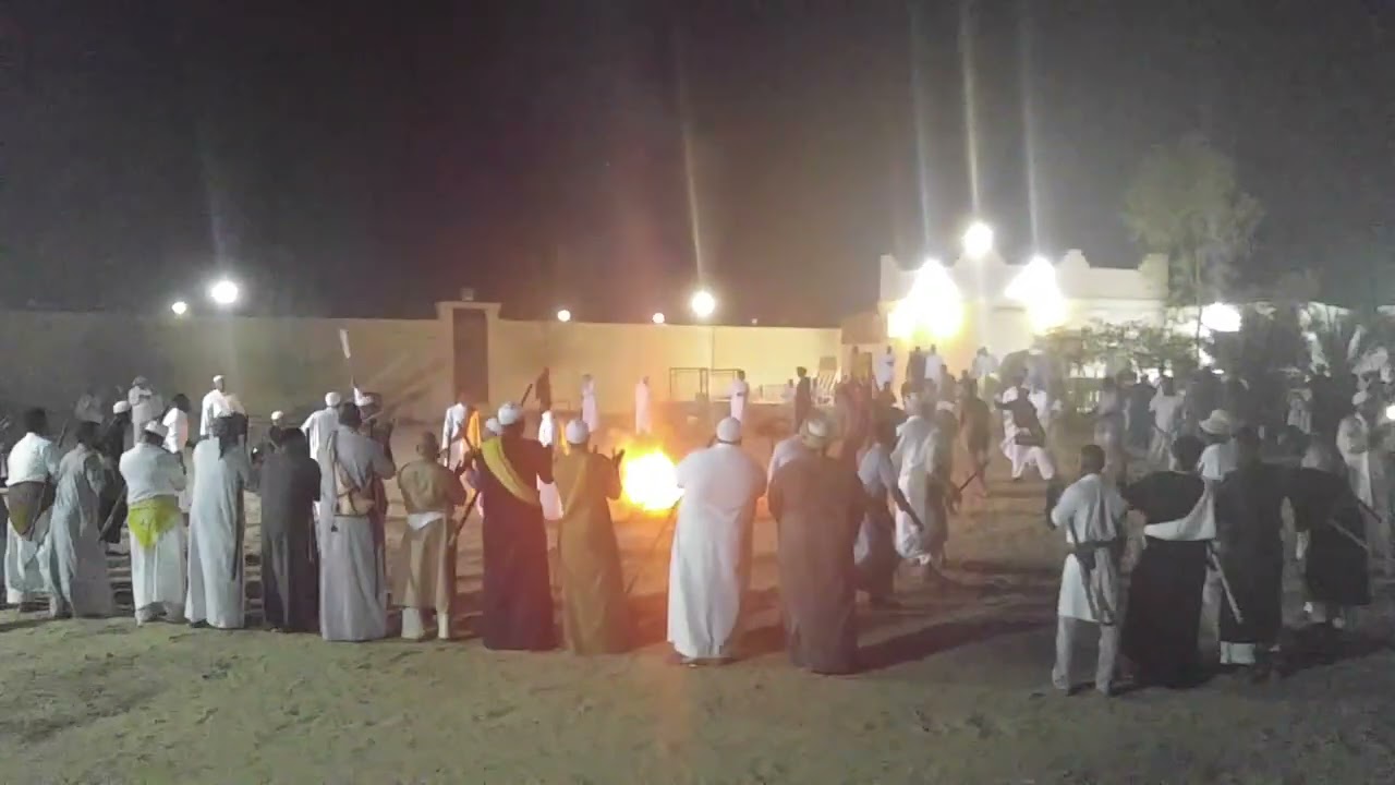 لعب مزمار حارة برى والمعازيم جماعة عبدالكريم الاسكا وجماعة فايز الدرب وصلاح البعير (2)