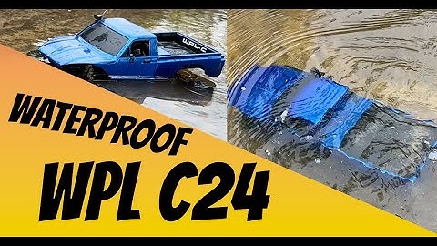 💦 Ultimate Waterproof RC Test! WPL C24 Off-Road Truck Takes on Deep Water! 🌊