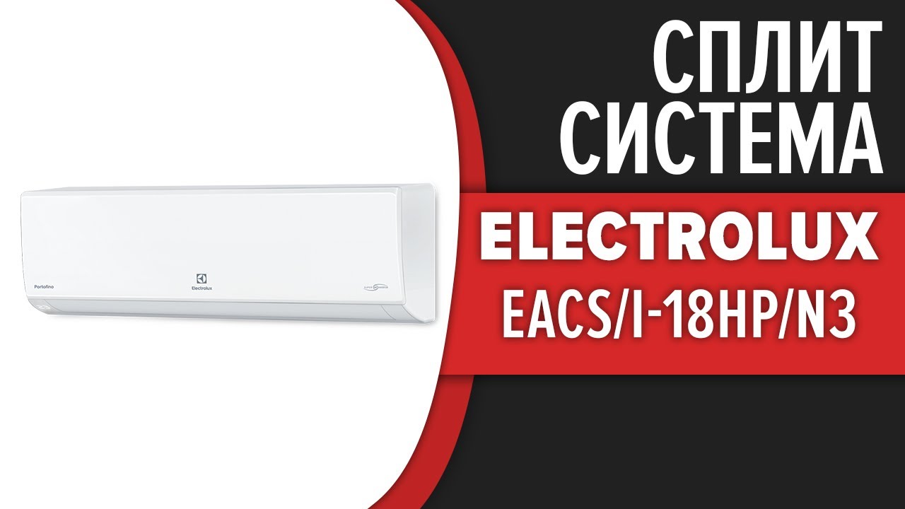 Сплит-система Electrolux PORTOFINO DC Inverter (EACS/I-18HP/N3_15Y)