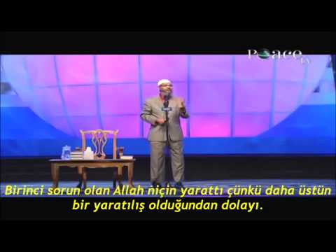 Dr Zakir Naik, Ateist ve Agnostik arası gencin zor sorusuna müthiş bir cevap verip ikna ediyor.