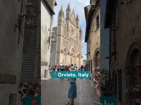 Traveling to ORVIETO ITALY #travel #italy #travelguide