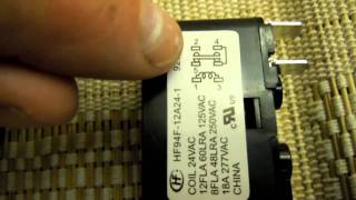 HVAC SPST, SPDT and SPNO-SPNC relays. - YouTube | Relay Pr380 Schematic Wiring Diagram | | YouTube