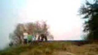 hay stack jumping