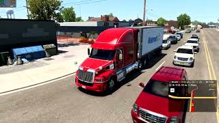 American Truck Simulator красная бестия