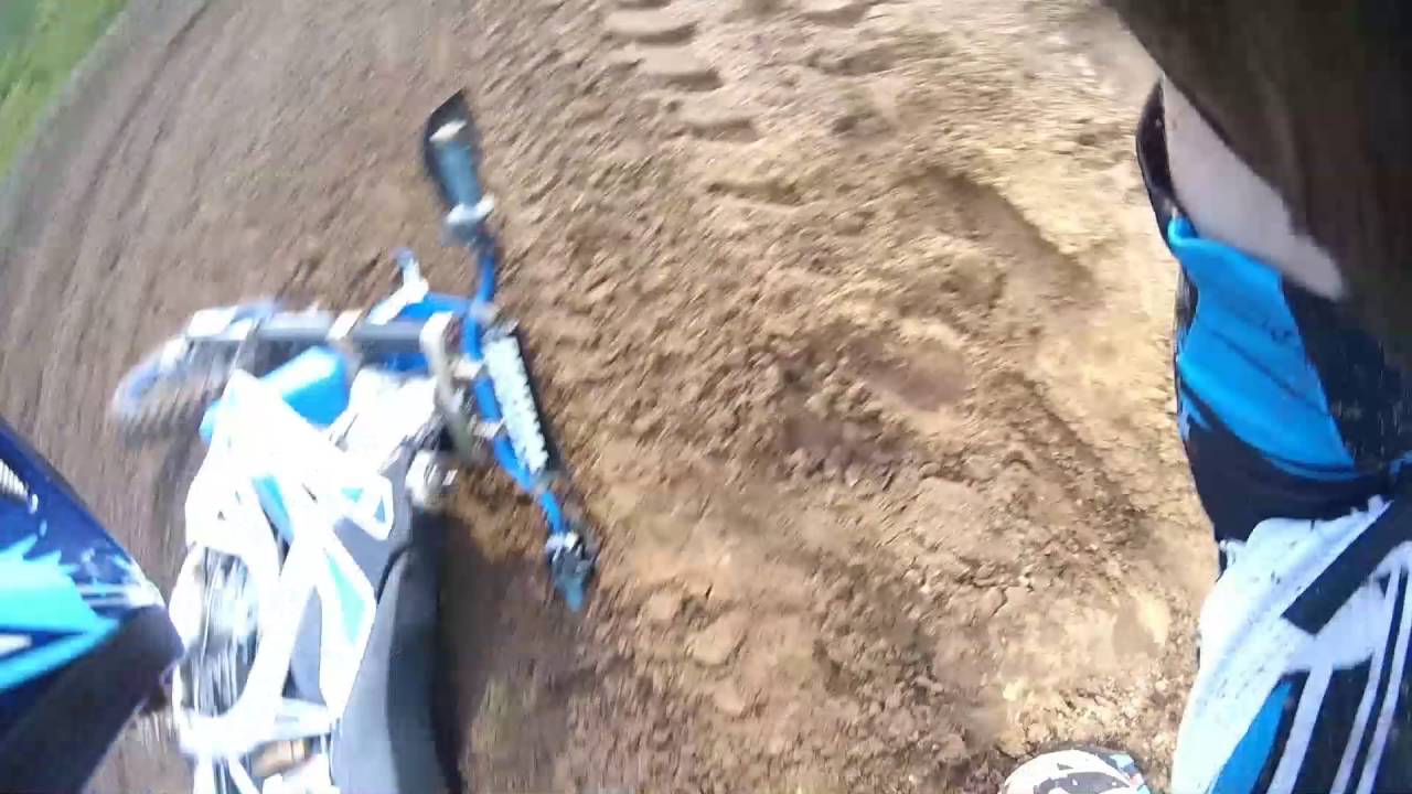 Первый сезон на кроссовом мотоцикле :) - YouTube