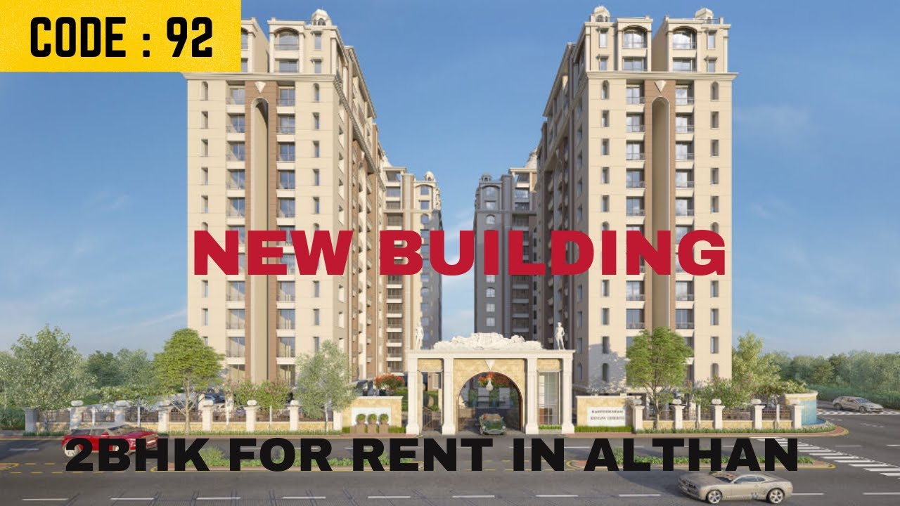 2BHK FLAT FOR RENT IN ALTHAN AREA SURAT! RS 16000 RENT PER MONTH YouTube