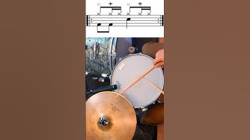 #hihats #open #drums #beat #16thnotes #drumbeat #lesson #drummer #learning #beats #notation #groove