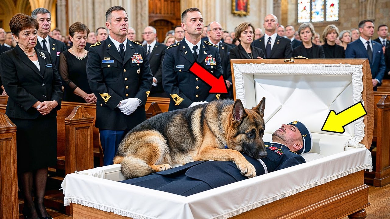 A Military K9 Jumped At His Former Handler Body, What Happened Next Left Everyone In Tears - YouTube