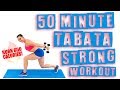 50 Minute Tabata Strong Workout 🔥Burn 650 Calories! 🔥