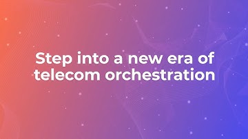 Symphonica: The No-Code, Cloud-Native Solution For Telecom Orchestration
