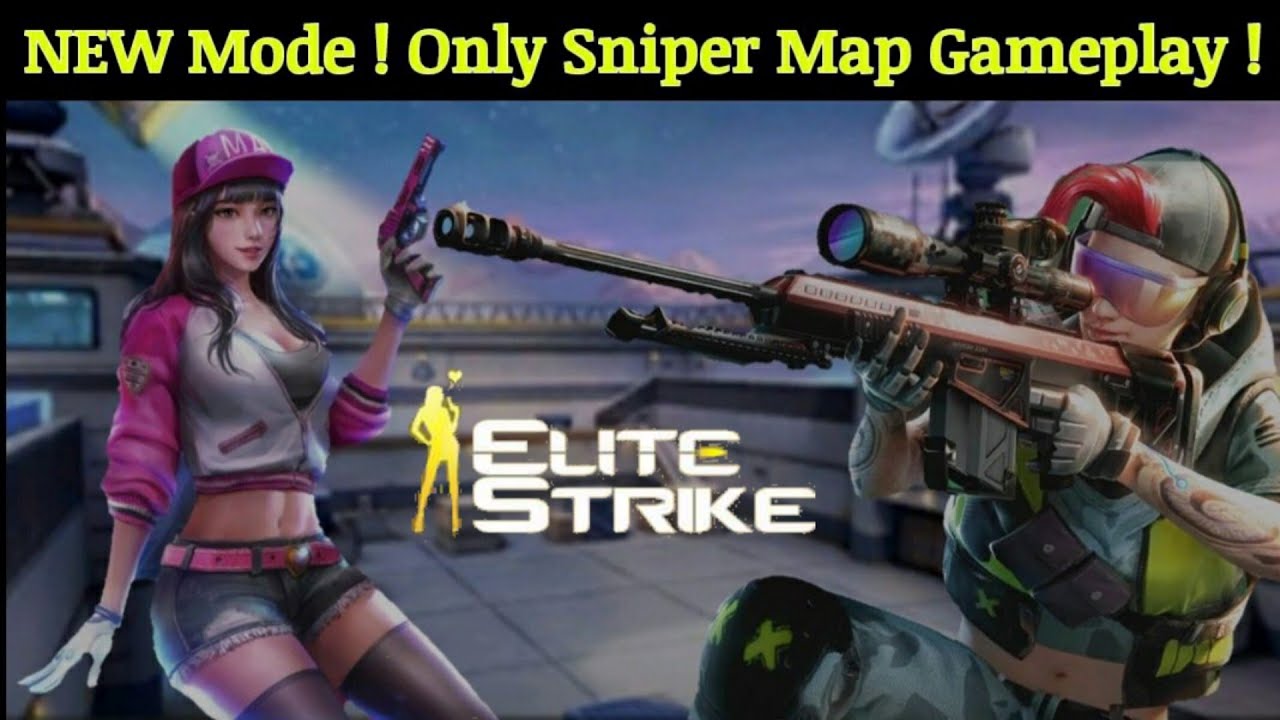 ONLY SNIPER MAP I NEW MODE I ELITE STRIKE ANDROID GAMEPLAY I iMGi